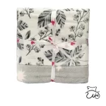 پتو شادیلون دولایه مدل یاسمن یک نفره