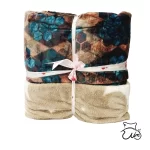 پتو شادیلون دولایه مدل یاسمن یک نفره