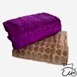 پتو ژله ای شادیلون مدل آرنیکا قلبی یک نفره