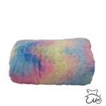 پتوی مسافرتی تیسا مدل رنگین کمان یک نفره