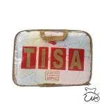 پتوی مسافرتی تیسا مدل رنگین کمان یک نفره