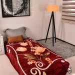 پتو چیکا گلدار یک نفره