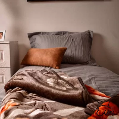 پتو چیکا گلدار یک نفره