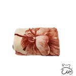 پتو چیکا گلدار یک نفره