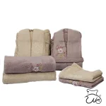 سرویس حوله عروس و داماد ویا دانته