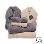 سرویس حوله عروس و داماد دُر