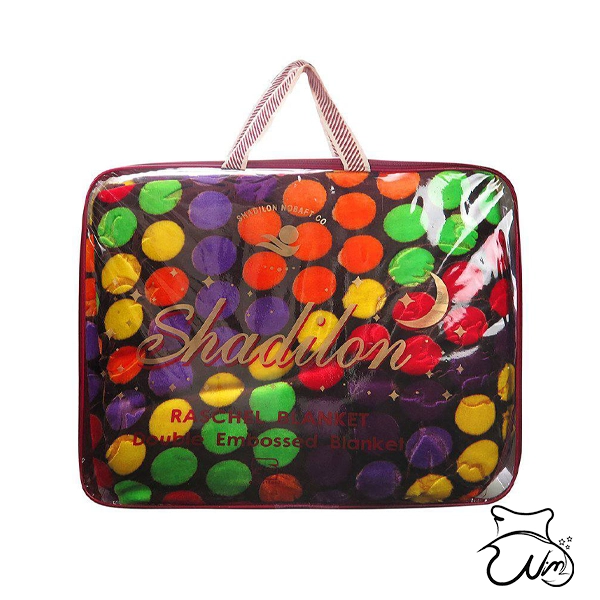 shadilon polka dot double blanket پتو شادیلون توپی دو نفره