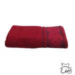 حوله حمامی ابعادی ژاکارد