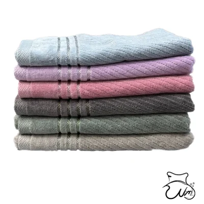 حوله دستی مخمل لاین