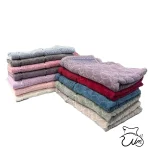 حوله دستی مخمل موجq