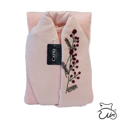 حوله تن پوش گلدوزی هندمید کاپری زنانه